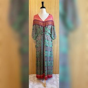 Vanessa Virginia for Anthropologie Caftan Maxi Dress